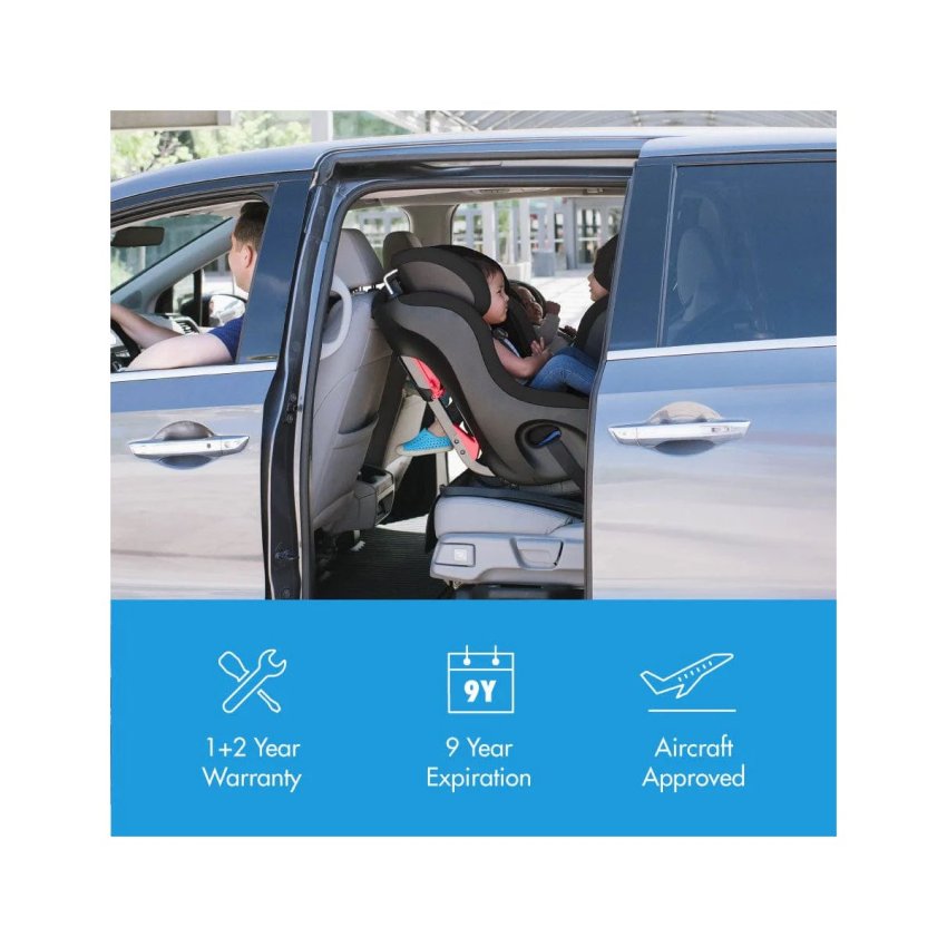 Fllo Convertible Car Seat - Railroad Ziip